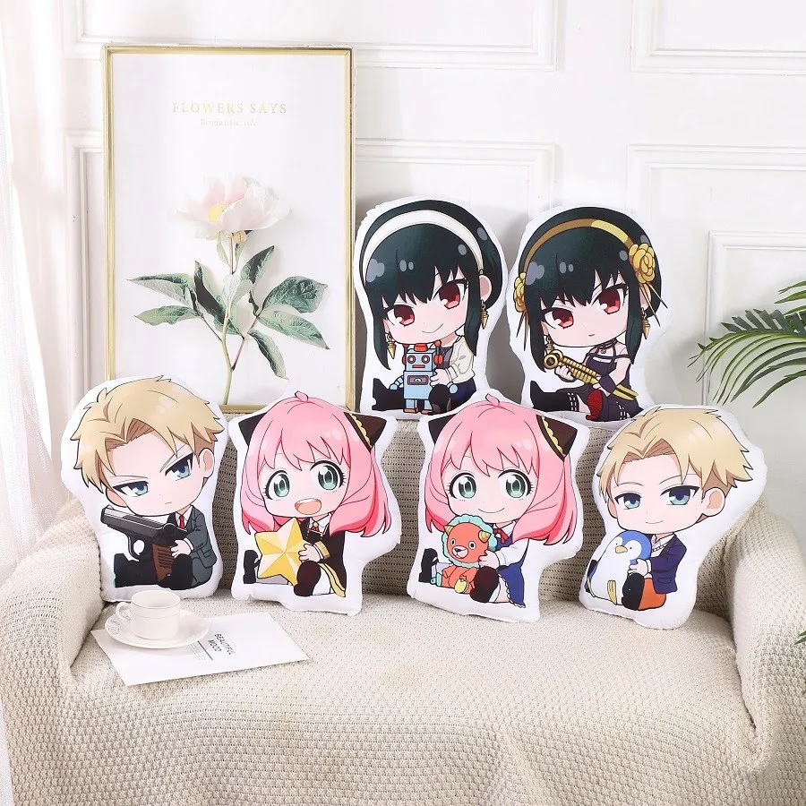 Anime Spy Family Cosplay Plush Loid Anya Yor Soft Cushion
Anime Spy Family Cosplay Plush Loid Anya Yor Soft Cushion