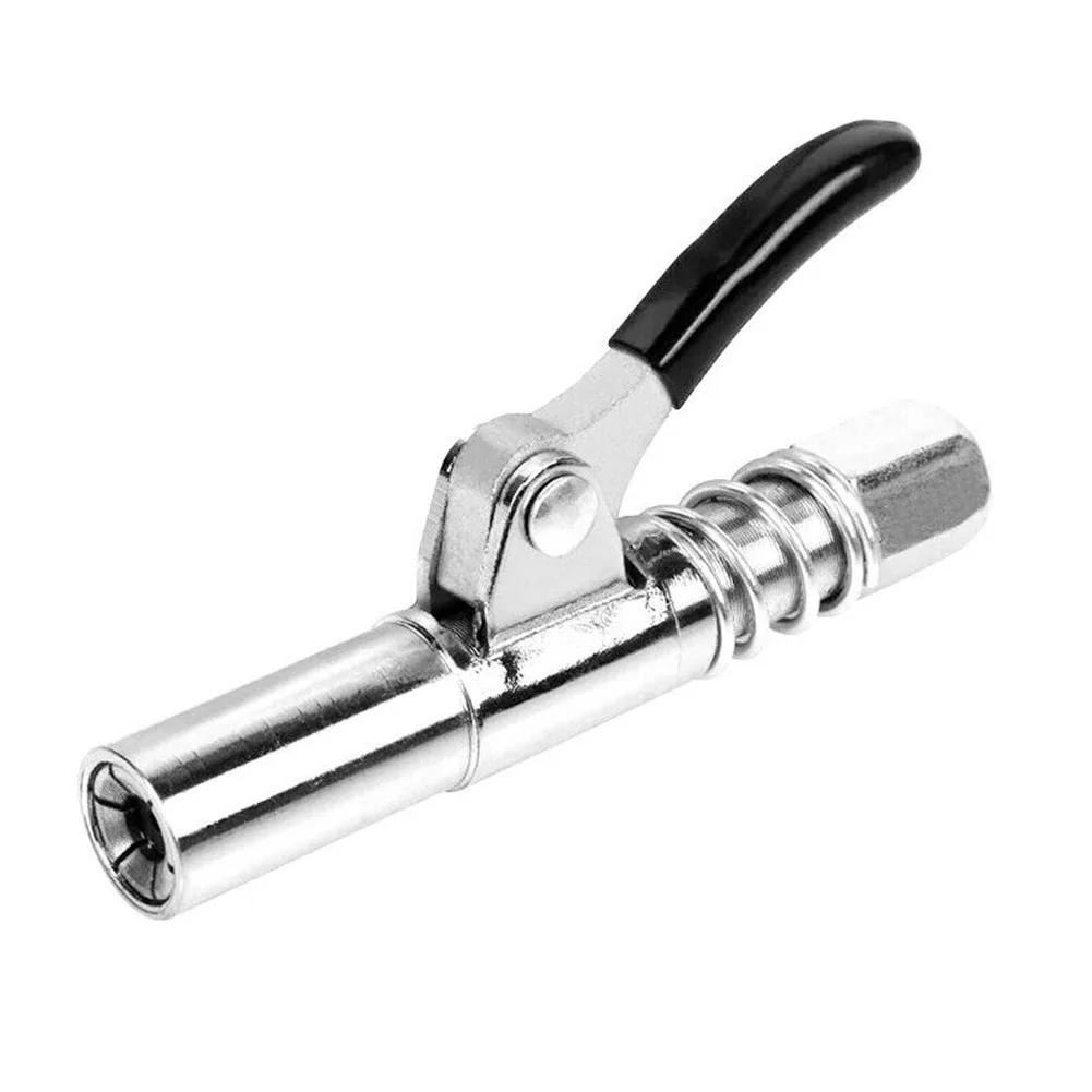 Grease Gun Grease Coupler For All Butter Machine -1/8 NPT Connectors Metal No Observation Silver 10000 Psi Double Handles
Grease Gun Grease Coupler For All Butter Machine -1/8 NPT Connectors Metal No Observation Silver 10000 Psi Double Handles