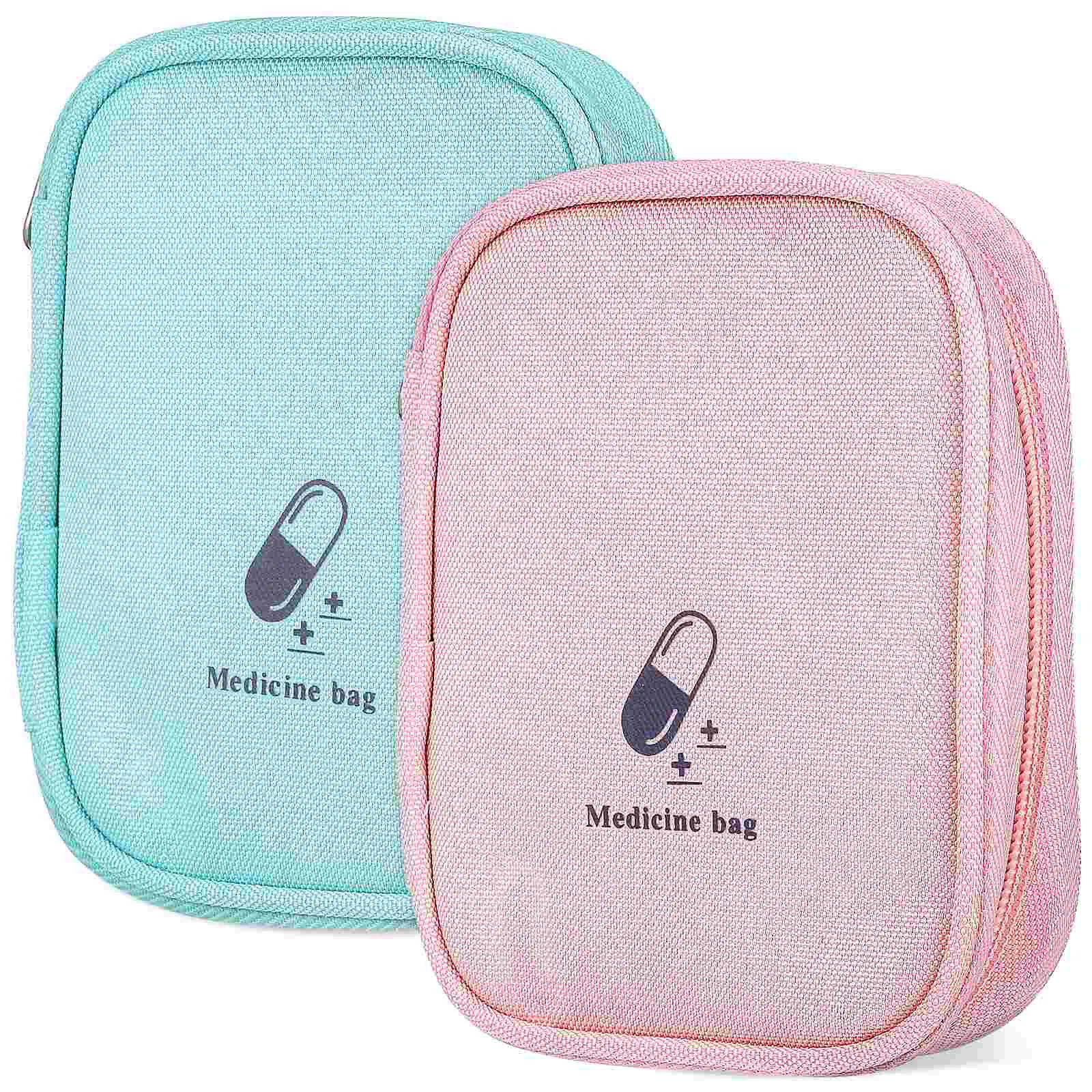 2pcs Medicine Bag Travel Medicine Storage Bag Portable Medicine Organizer Zipper Pouch
2pcs Medicine Bag Travel Medicine Storage Bag Portable Medicine Organizer Zipper Pouch