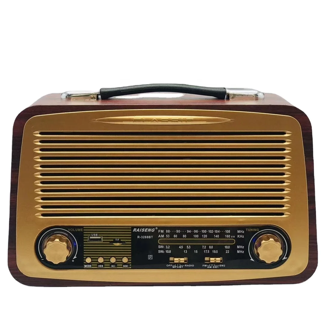 R-3288BT Retro Vintage Wooden Color Radio Ac Dc Radio Am Fm 3 Band Classic Radio
R-3288BT Retro Vintage Wooden Color Radio Ac Dc Radio Am Fm 3 Band Classic Radio