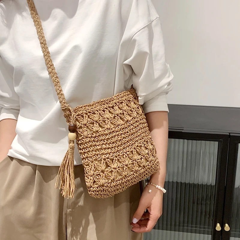 HOCODO 2022 Popular Summer Straw Bag Handmade Woven Women Crossbody Bag Fashion Round Beach Bag Travel Handbags Purses
HOCODO 2022 Popular Summer Straw Bag Handmade Woven Women Crossbody Bag Fashion Round Beach Bag Travel Handbags Purses