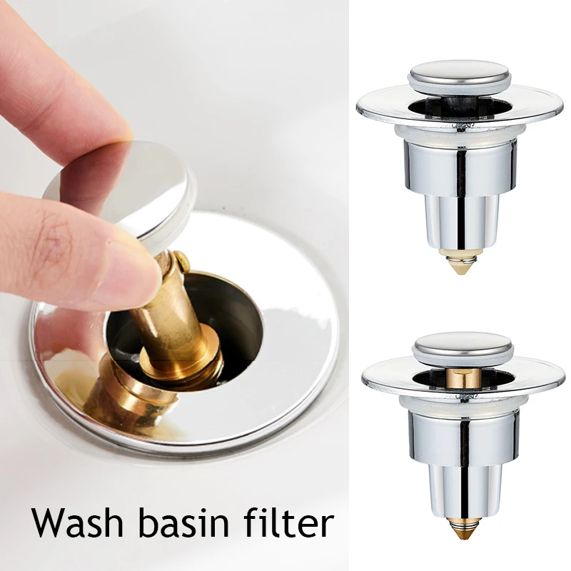 Basin Pop-Up Bounce Core Basin Drain Filter Hair Sink Strainer Bathtub Stopper Bathroom Filter Hair Tool Hardware Accessories
Basin Pop-Up Bounce Core Basin Drain Filter Hair Sink Strainer Bathtub Stopper Bathroom Filter Hair Tool Hardware Accessories
