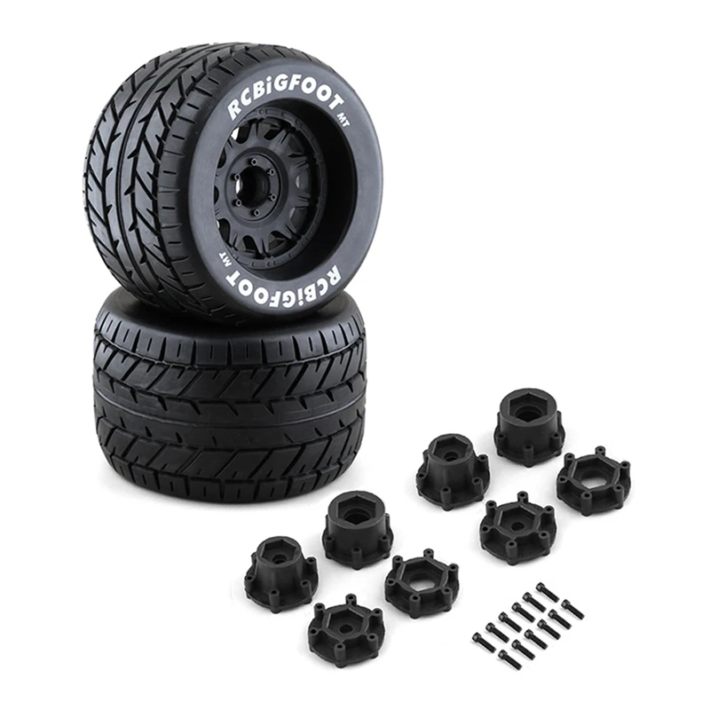 2PCS 1/8 1/10 Bigfoot Monster Truck Rubber Tire Tyre 14Mm & 17Mm Wheel Hex For Traxxas Arrma Redcat HSP HPI Hobao
2PCS 1/8 1/10 Bigfoot Monster Truck Rubber Tire Tyre 14Mm & 17Mm Wheel Hex For Traxxas Arrma Redcat HSP HPI Hobao