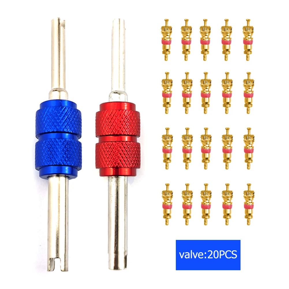 20pcs Car Auto A/C Air Conditioning Valve Core Remover Tool Wrench Automotive Air Conditioning Universal Repair Tool
20pcs Car Auto A/C Air Conditioning Valve Core Remover Tool Wrench Automotive Air Conditioning Universal Repair Tool