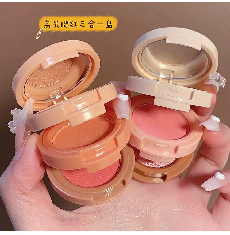 Misslara Matte Highlighter Blush 3 In1 Palette Pearly Blush Shiny Eyeshadow Multifunctional Face Makeup Palette Female Cosmetics
Misslara Matte Highlighter Blush 3 In1 Palette Pearly Blush Shiny Eyeshadow Multifunctional Face Makeup Palette Female Cosmetics