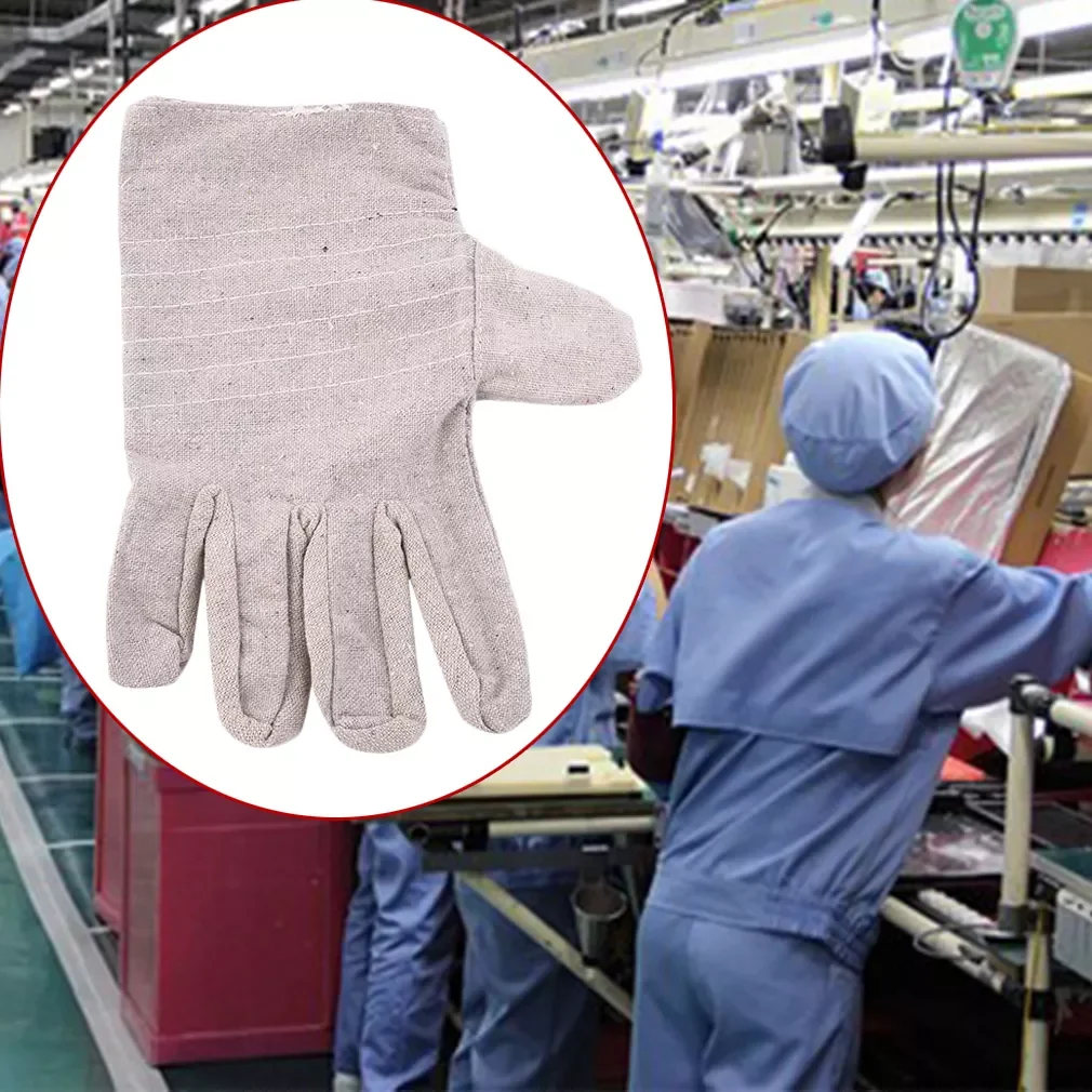 1Pair Antiskid Wear-Resistant Full Finger Canvas Working Gloves Protect Fast Free Shipping New Hot Selling
1Pair Antiskid Wear-Resistant Full Finger Canvas Working Gloves Protect Fast Free Shipping New Hot Selling