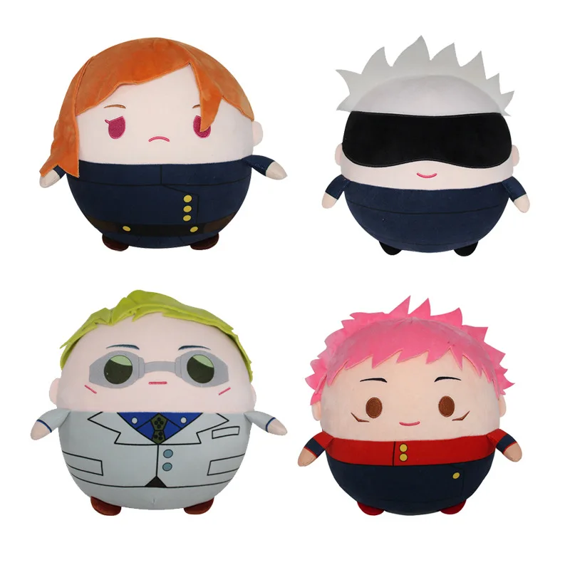 30cm Takerlama Jujutsu Kaisen Gojo Satoru Plush Doll Yuji Itadori Fuwa Mascot Toys Anime Pendant Child Gift Prop
30cm Takerlama Jujutsu Kaisen Gojo Satoru Plush Doll Yuji Itadori Fuwa Mascot Toys Anime Pendant Child Gift Prop