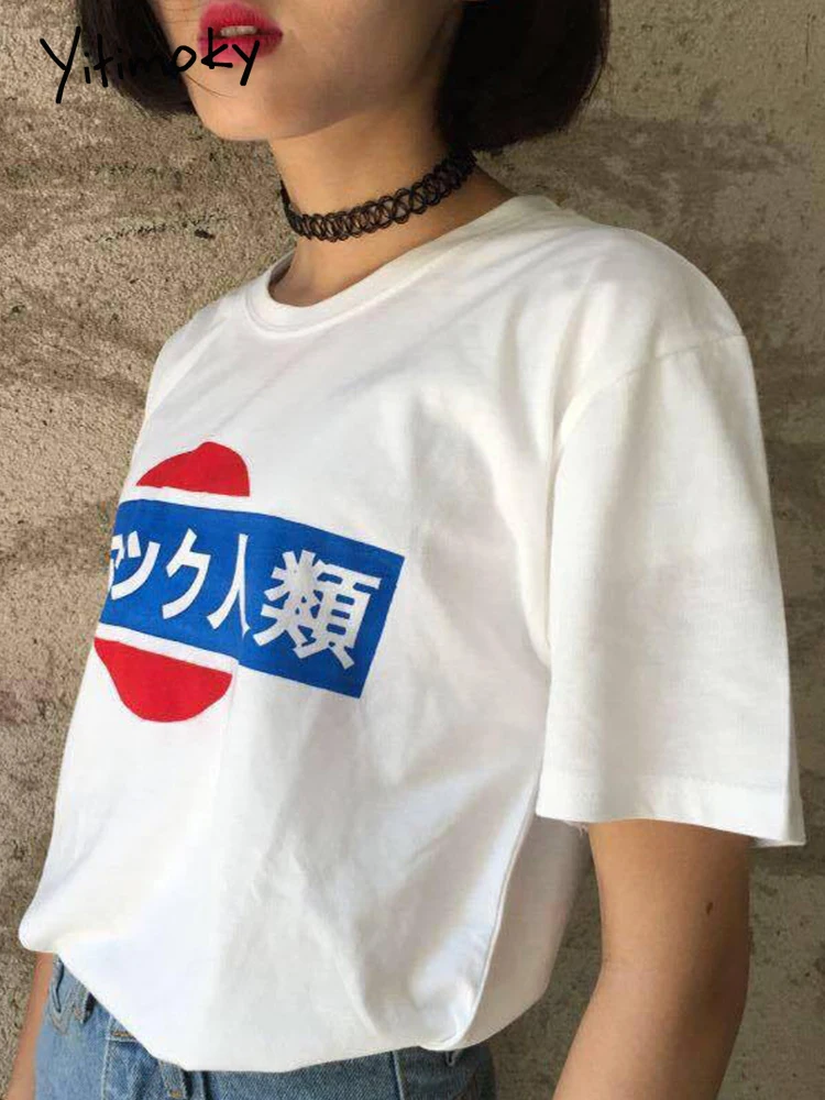 Yitimoky 2022 Summer Ulzzang Harajuku Exclusive Custom Short-sleeved Antihuman Trafficking In Japanese T-shirt
Yitimoky 2022 Summer Ulzzang Harajuku Exclusive Custom Short-sleeved Antihuman Trafficking In Japanese T-shirt