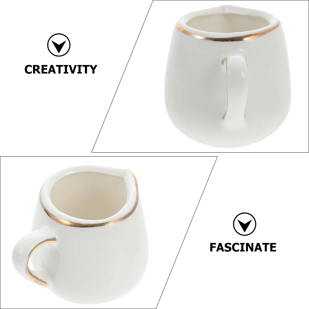 Portable Creamer Pitcher Multi-function Cream Pitcher Household Pitcher with Spoon
Portable Creamer Pitcher Multi-function Cream Pitcher Household Pitcher with Spoon