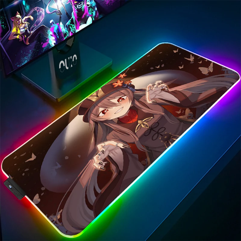 Rgb Hu Tao Genshin Impact Mousepad 90X35 Kawaii Computer Gaming Accessiores Mouse Pad L 60X30 Mause Pad LED Backlit Mat Mausepad
Rgb Hu Tao Genshin Impact Mousepad 90X35 Kawaii Computer Gaming Accessiores Mouse Pad L 60X30 Mause Pad LED Backlit Mat Mausepad