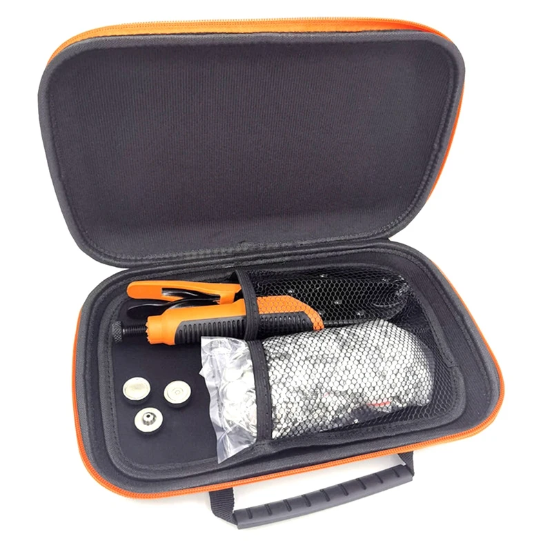Heavy Duty Snap Fastener Tool,Snap Setter Tool Kit With 50 Sets, For Boat Cover, Snap Button With Portable Bag Durable Black
Heavy Duty Snap Fastener Tool,Snap Setter Tool Kit With 50 Sets, For Boat Cover, Snap Button With Portable Bag Durable Black