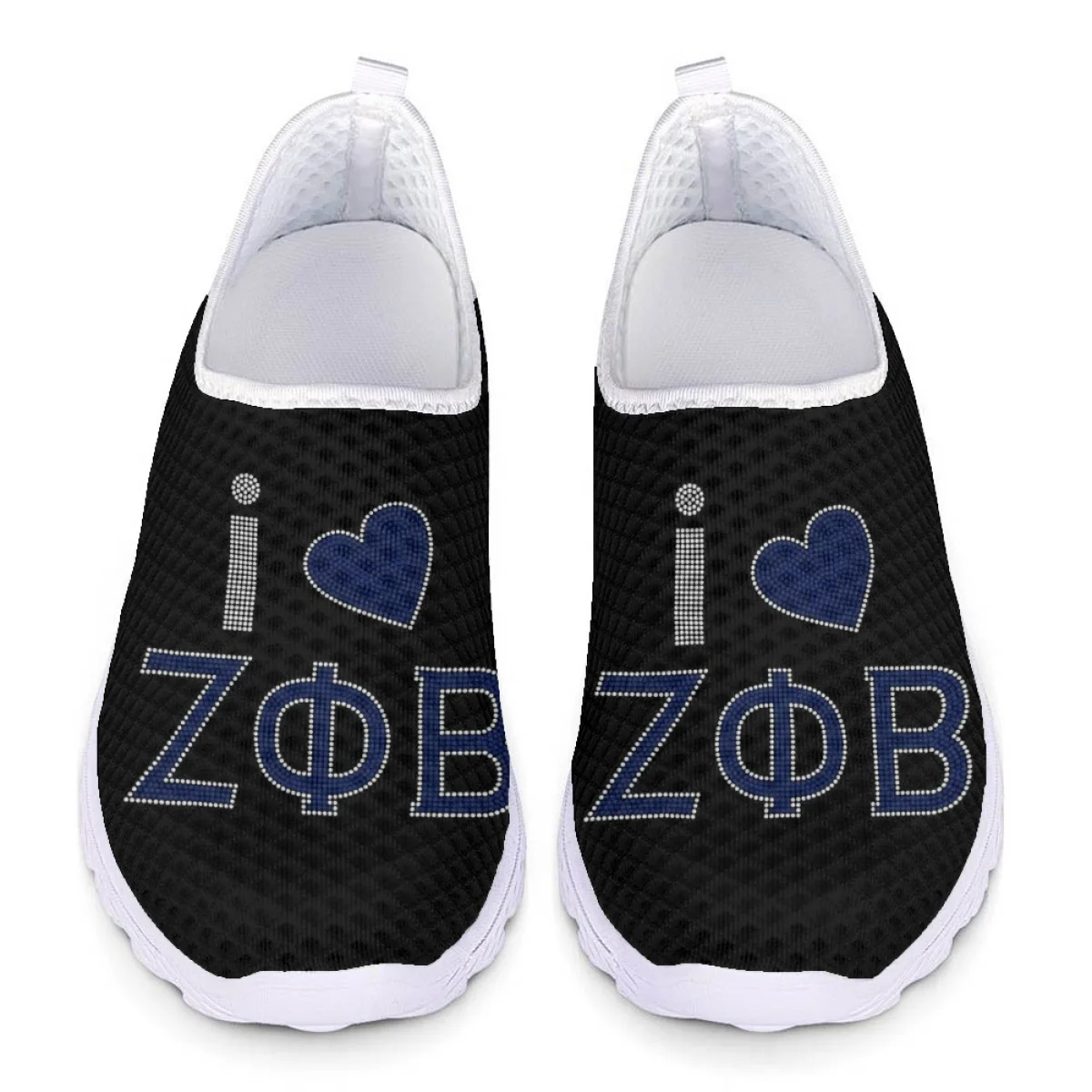 Nopersonality Flat Casual Shoes Women's Zeta Phi Beta Heart Printing Sports Shoes Mesh Breathable Comfortable Running Shoe
Nopersonality Flat Casual Shoes Women's Zeta Phi Beta Heart Printing Sports Shoes Mesh Breathable Comfortable Running Shoe