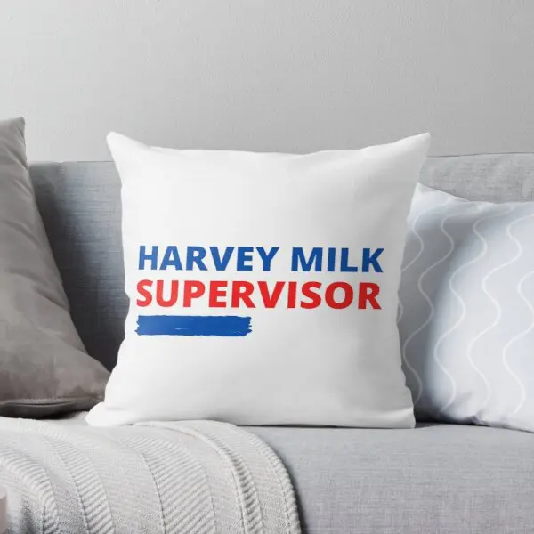 Harvey Milk Supervisor Printing Throw Pillow Cover Throw Hotel Waist Bedroom Fashion Office Soft Comfort Pillows not include
Harvey Milk Supervisor Printing Throw Pillow Cover Throw Hotel Waist Bedroom Fashion Office Soft Comfort Pillows not include