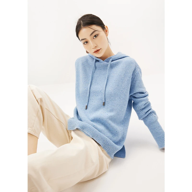 SHUCHAN Sweater LOOSE Hooded Wool Casual Autumn/Winter Womans Long Sleeve Tops Winter Clothes Women
SHUCHAN Sweater LOOSE Hooded Wool Casual Autumn/Winter Womans Long Sleeve Tops Winter Clothes Women