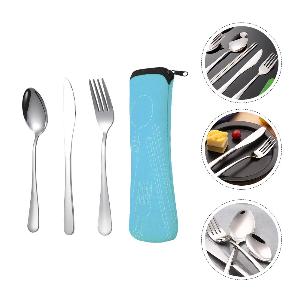 Set Cutlery Stainless Steel Utensils Portable Flatware Spoon Fork Silverware Travelpicniclunch Case Rustproof Dinnerware Rest
Set Cutlery Stainless Steel Utensils Portable Flatware Spoon Fork Silverware Travelpicniclunch Case Rustproof Dinnerware Rest