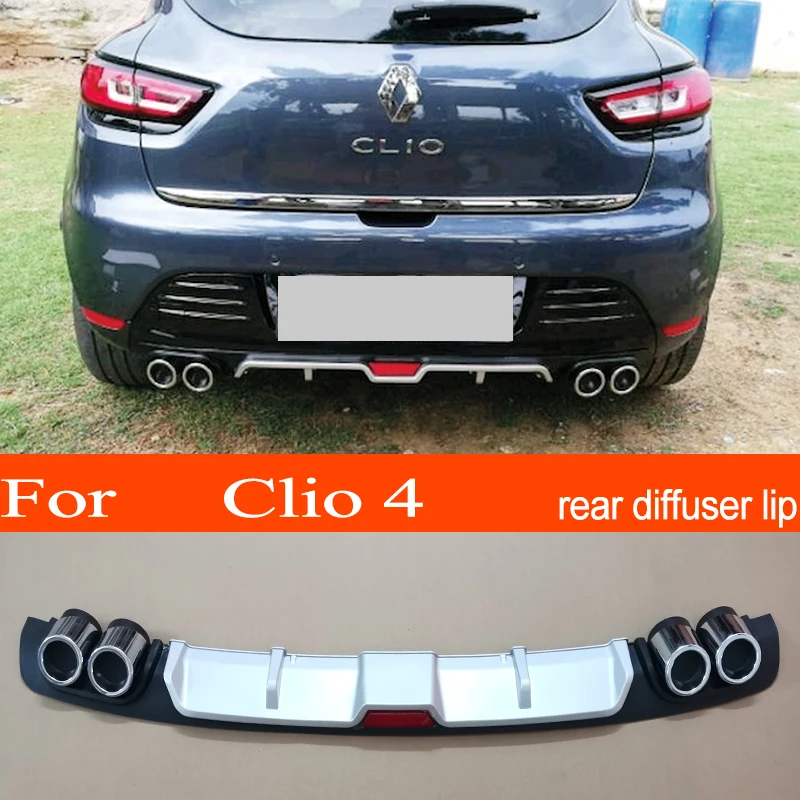 Clio 4 ABS Plastic Silver / Black Car Rear Bumper Rear Diffuser Spoiler Lip for Renault Clio 4
Clio 4 ABS Plastic Silver / Black Car Rear Bumper Rear Diffuser Spoiler Lip for Renault Clio 4