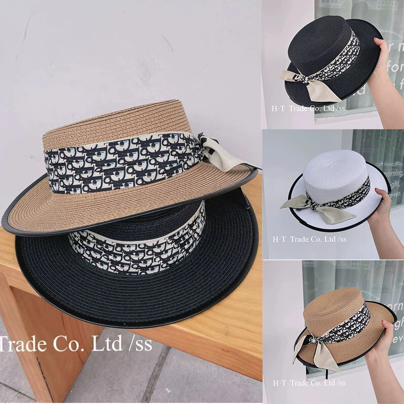 Summer Fashion Beach Sun Protection Straw Hat Luxury Straw Hat Women Letter Sillaf Flat Top Hat Women Fashion Sunshade Hat
Summer Fashion Beach Sun Protection Straw Hat Luxury Straw Hat Women Letter Sillaf Flat Top Hat Women Fashion Sunshade Hat