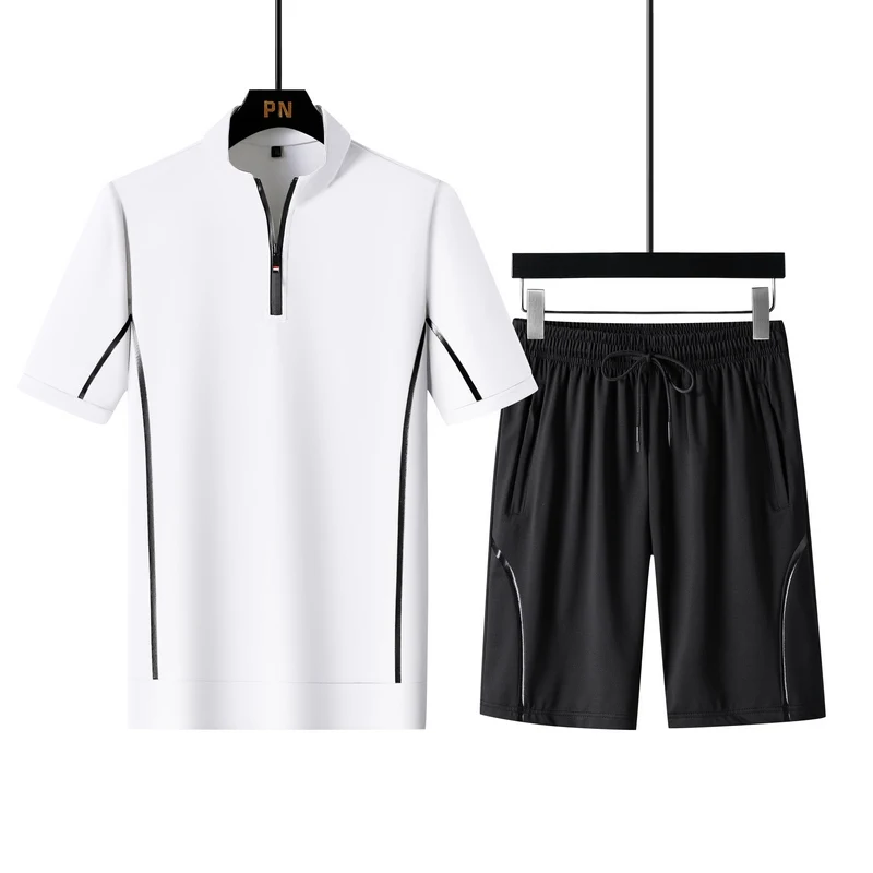 ANSZKTN Men summer 2 pcs Sets Short Sleeve T shirt Shorts pants Custom Sport Sweat Suit Shorts Sets
ANSZKTN Men summer 2 pcs Sets Short Sleeve T shirt Shorts pants Custom Sport Sweat Suit Shorts Sets