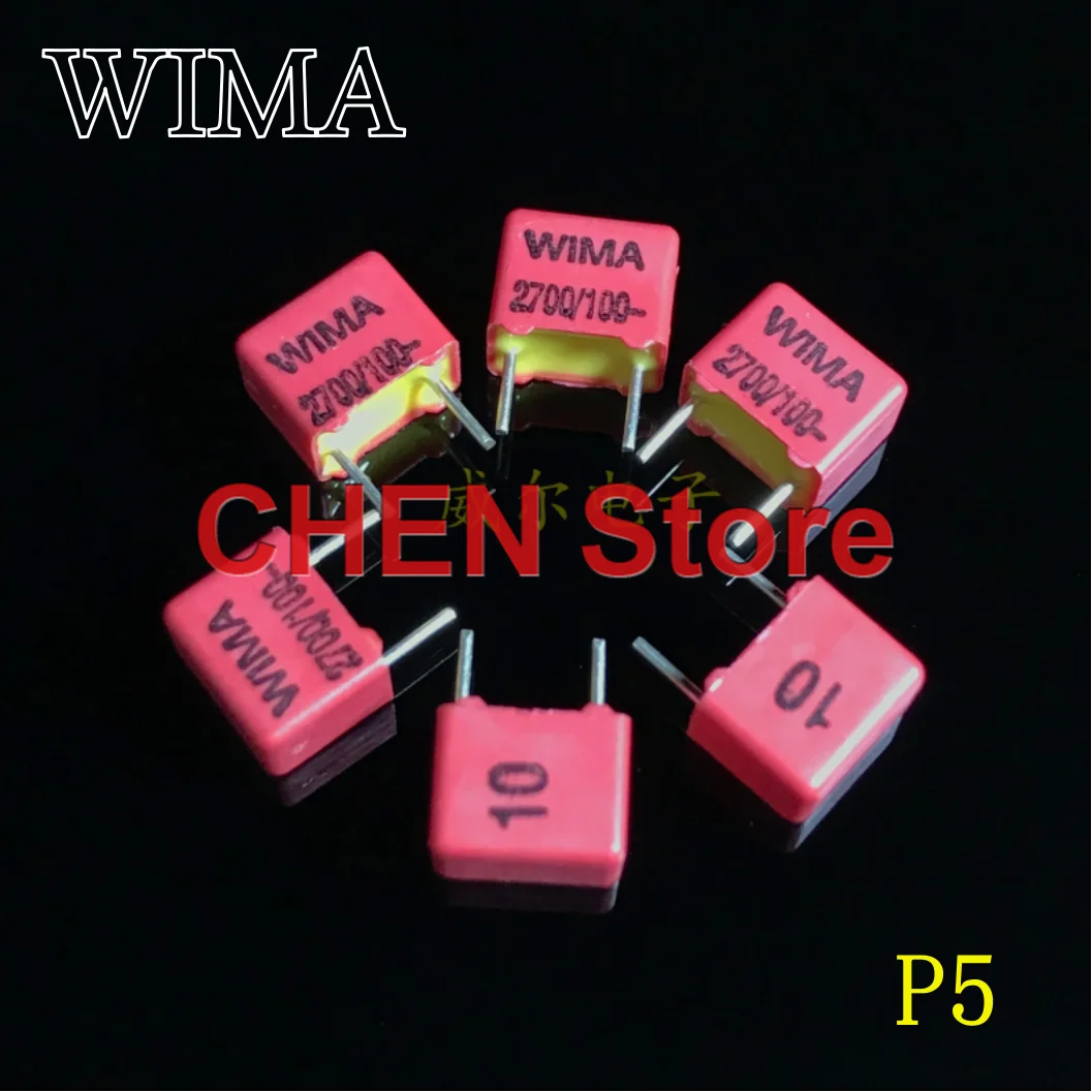 Немецкий пленочный конденсатор WIMA FKP2 Hi-Fi аудио 2700pf 2n7 100 в 3300pf fkp 332 НФ 100/в |