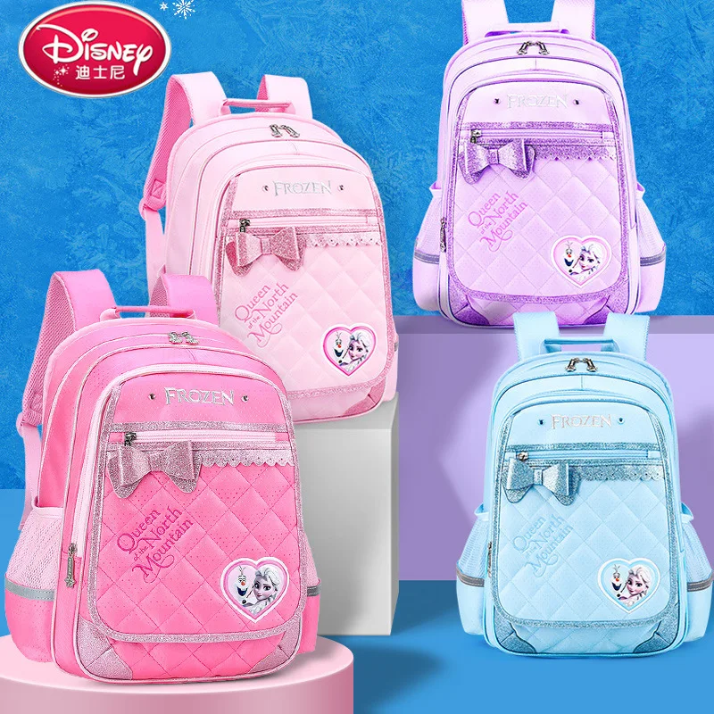 High quality 100% original Disney frozen Princess Aisha children's schoolbag, comfortable and breathable Disney girl backpack
High quality 100% original Disney frozen Princess Aisha children's schoolbag, comfortable and breathable Disney girl backpack