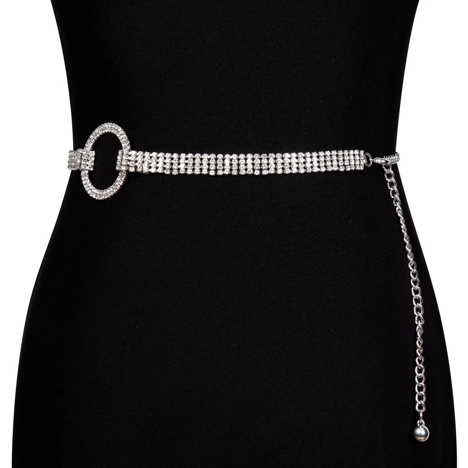 Womens Bling Luxury Rhinestone Chain Belt Silver For Female Fashion Waist Bride Wedding Crystal Diamond Chain Elastic Belt 1069
Womens Bling Luxury Rhinestone Chain Belt Silver For Female Fashion Waist Bride Wedding Crystal Diamond Chain Elastic Belt 1069