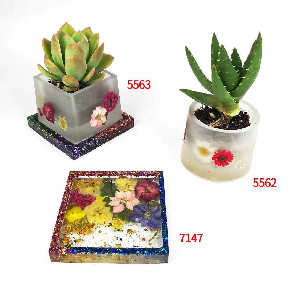 DIY Round Square Flowerpot Silicone Mold Cement Plaster Resin Epoxy Cylinder Pen Holder Making Succulent Planter Gypsum Mould
DIY Round Square Flowerpot Silicone Mold Cement Plaster Resin Epoxy Cylinder Pen Holder Making Succulent Planter Gypsum Mould