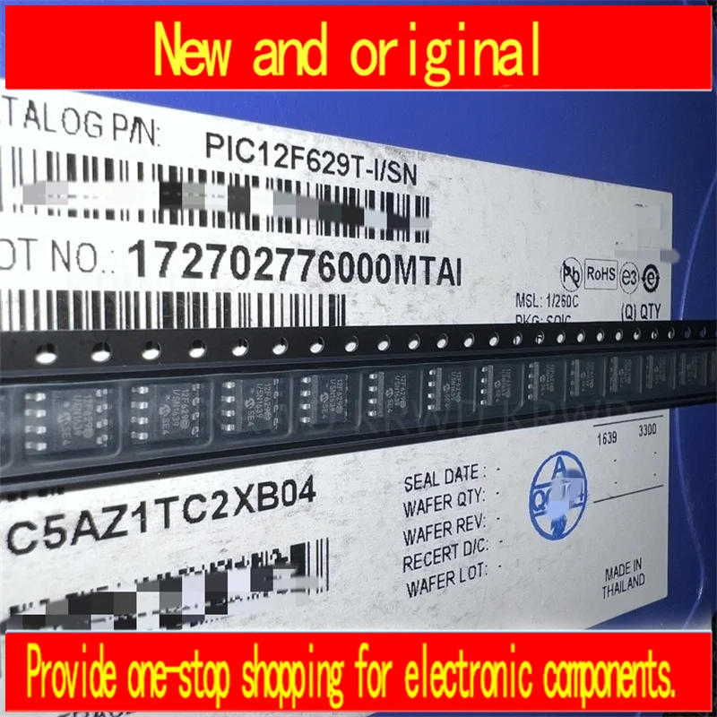 5-20 шт./партия 100% новый и оригинальный женский/SN PIC12F629-I PIC12F629 SOP8 чипсет
5-20 шт./партия 100% новый и оригинальный женский/SN PIC12F629-I PIC12F629 SOP8 чипсет