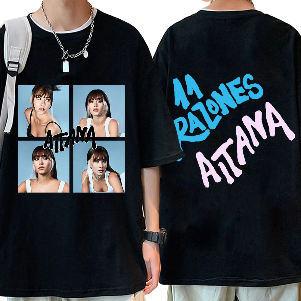 Spanish Singer Aitana Ocana Music Album Graphic Print T Shirt Harajuku Fashion Hip Hop Short Sleeve Oversized T-shirt Streetwear
Spanish Singer Aitana Ocana Music Album Graphic Print T Shirt Harajuku Fashion Hip Hop Short Sleeve Oversized T-shirt Streetwear