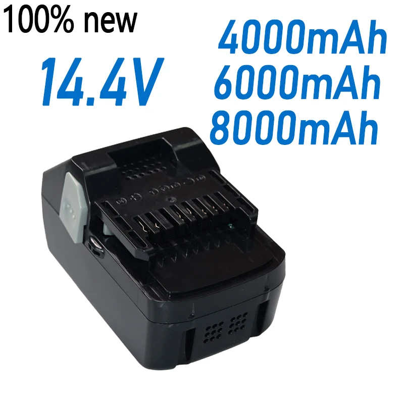 For HITACHI 14.4V 4.0Ah/6.0Ah/8.0Ah Li-ion Replacement Rechargeable Battery for HITACHI BSL1430 BSL1440 BSL1450 BSL1460 Power To
For HITACHI 14.4V 4.0Ah/6.0Ah/8.0Ah Li-ion Replacement Rechargeable Battery for HITACHI BSL1430 BSL1440 BSL1450 BSL1460 Power To