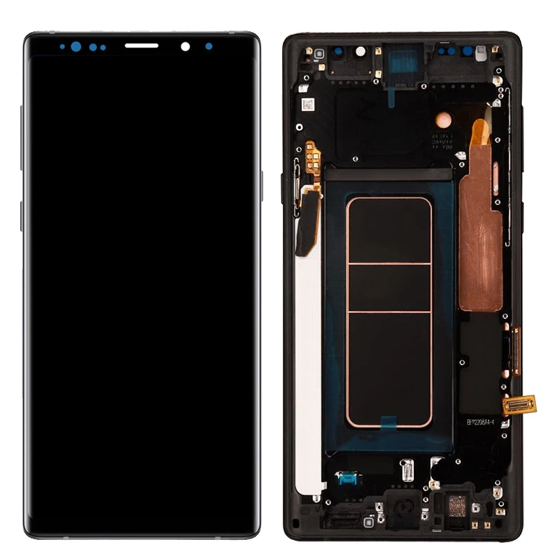 Оригинальный ЖК-дисплей для Samsung Galaxy Note 9 с рамкой SM Note9 N960F/DS N960A N960F сенсорный экран