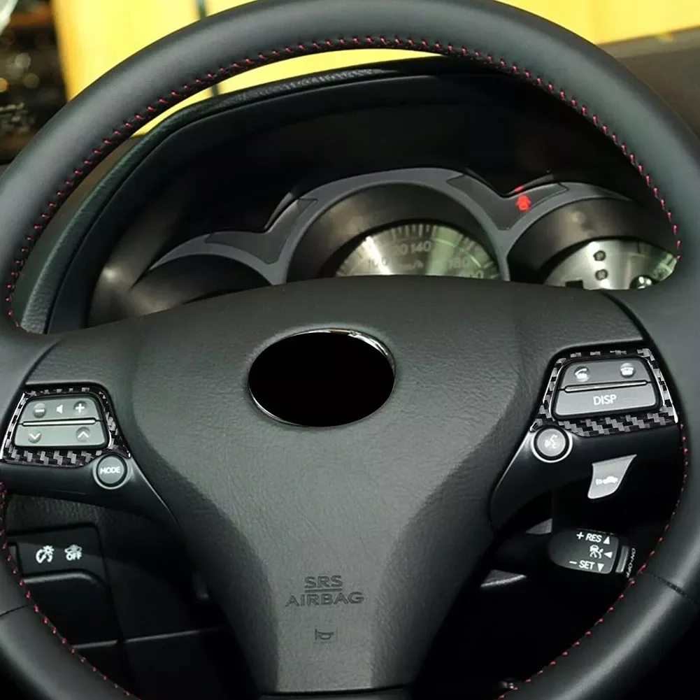 2 шт. аксессуары для кнопки рулевого управления из волокна для Lexus GS 2006-2011 Front
2 шт. аксессуары для кнопки рулевого управления из волокна для Lexus GS 2006-2011 Front