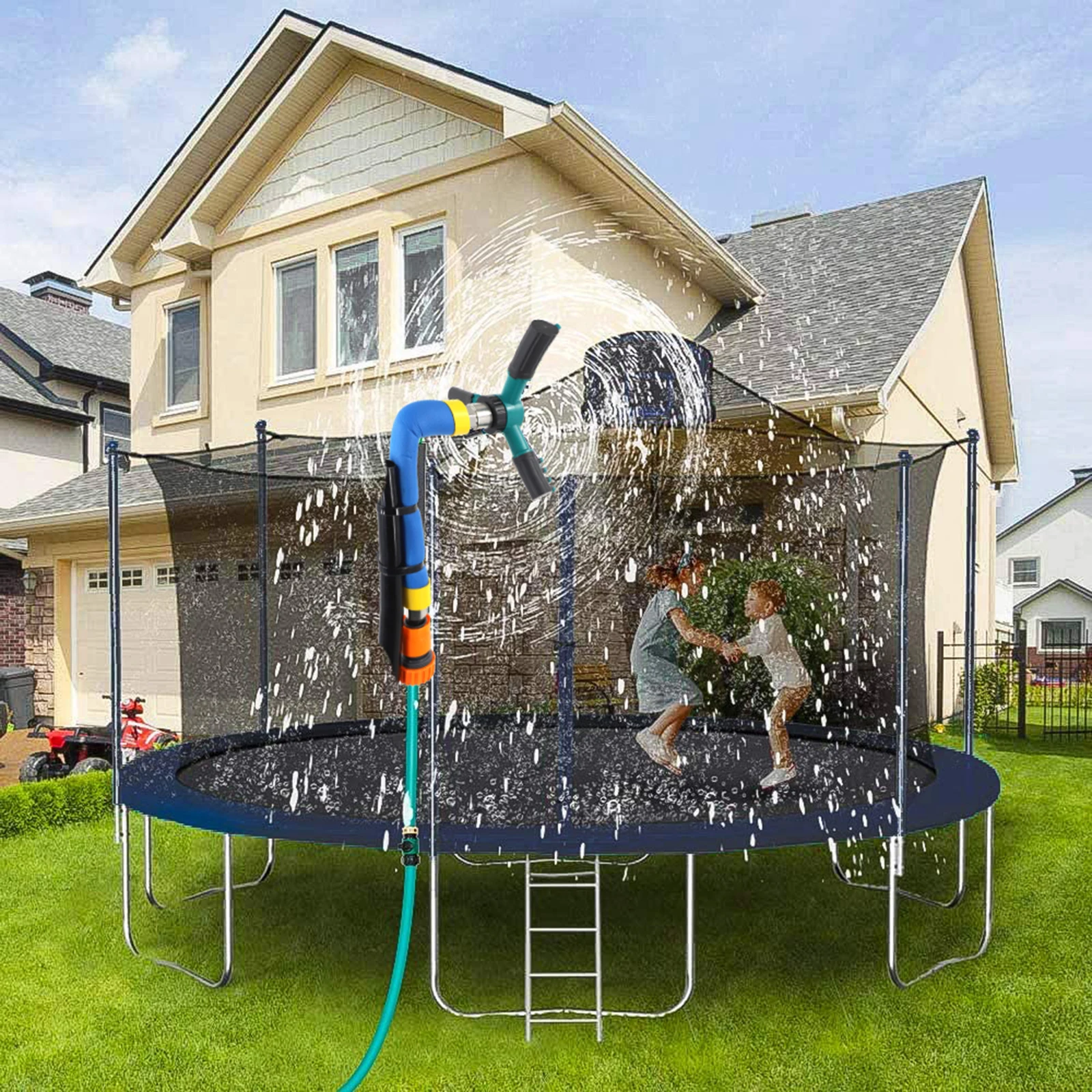 Kids Self Watering Trampoline Sprinkler Outdoor Holiday Entertainment Toys Water Park Summer Essential Sprayer
Kids Self Watering Trampoline Sprinkler Outdoor Holiday Entertainment Toys Water Park Summer Essential Sprayer
