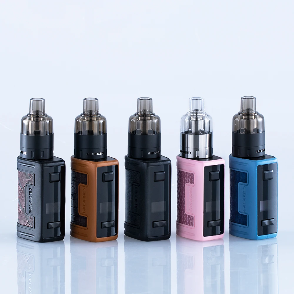 

New Vapefly Galaxies 30W Kit 950mAh Battery 2ml Galaxies Air Tank & FreeCore G Coil 0.8ohm Electronic Cigarette Vaporizer