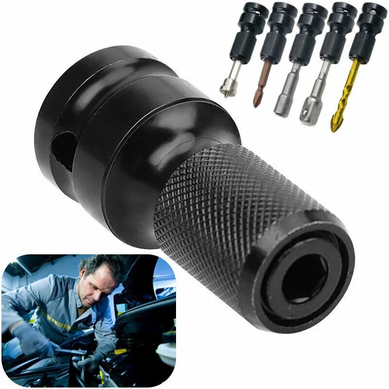 1/2inch Drive To 1/4in Impact Wrench Socket Set 1/4'' Hex Ratchet Socket Adapter Spanner Drive Converter Tool Drilling Bits
1/2inch Drive To 1/4in Impact Wrench Socket Set 1/4'' Hex Ratchet Socket Adapter Spanner Drive Converter Tool Drilling Bits