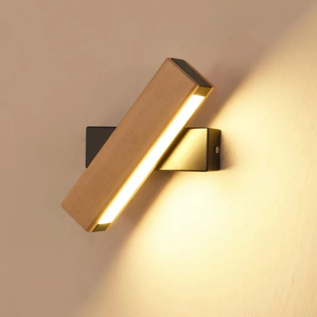 Nordic Simple Wooden LED Wall Lamp Modern Adjustable Lighting Bar Restaurant Living Room Porch Wall Lamps Corridor Decor
Nordic Simple Wooden LED Wall Lamp Modern Adjustable Lighting Bar Restaurant Living Room Porch Wall Lamps Corridor Decor