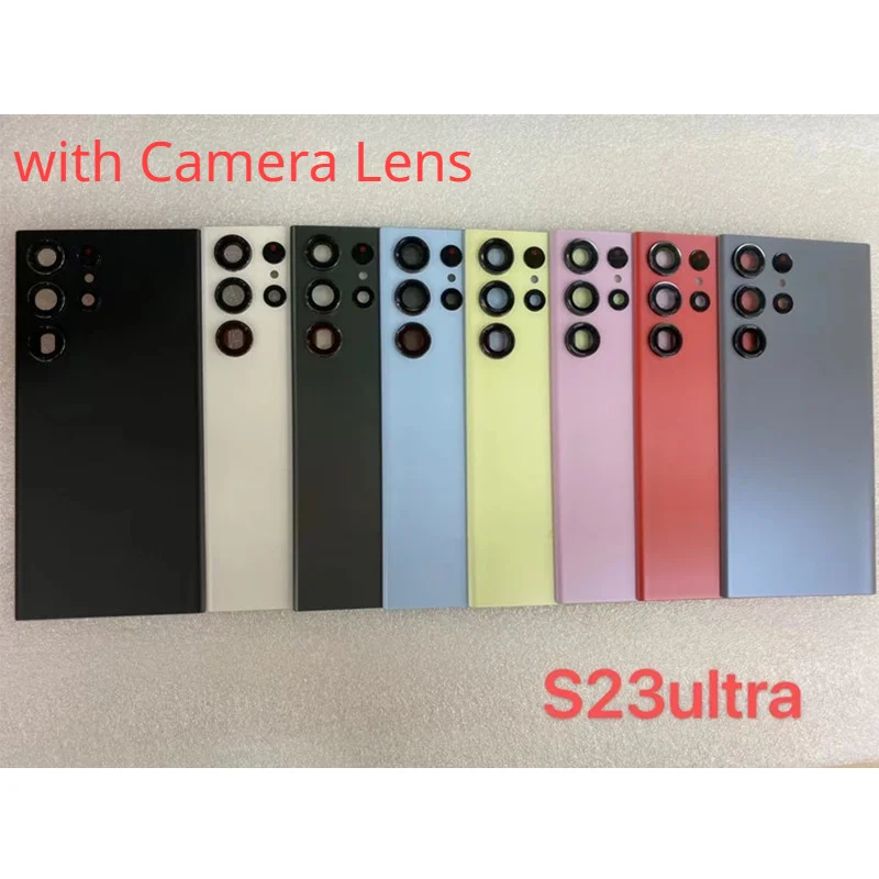 Battery Cover For Samsung Galaxy S23 Ultra 5G Rear Glass Repair Back Glass case with Camera Lens Adhesive S23U Housing
Battery Cover For Samsung Galaxy S23 Ultra 5G Rear Glass Repair Back Glass case with Camera Lens Adhesive S23U Housing