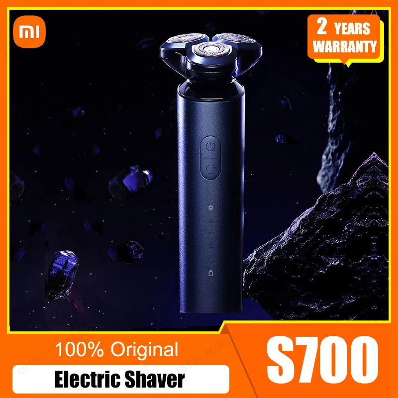 XIAOMI MIJIA Electric Shaver S700 Portable Flex Razor 3 Head Shaving IPX7 Waterproof Washable Beard Trimmer Trimer Cutter
XIAOMI MIJIA Electric Shaver S700 Portable Flex Razor 3 Head Shaving IPX7 Waterproof Washable Beard Trimmer Trimer Cutter