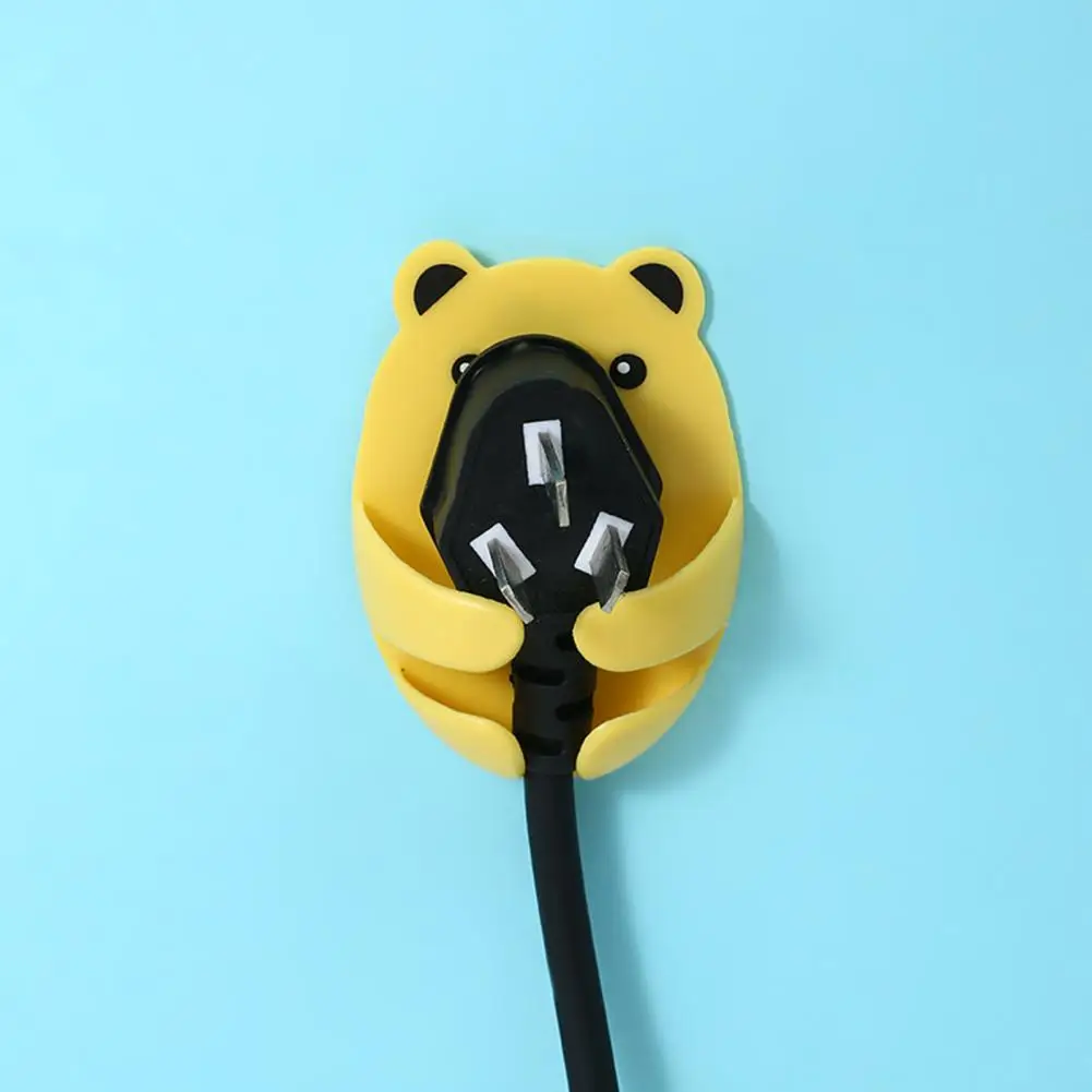 4Pcs Power Plug Holder Seamless Plug Storage Rack Nail-free Cute Bear Self-adhesive Wall Hanging Plug Socket Holder Keep Tidy
4Pcs Power Plug Holder Seamless Plug Storage Rack Nail-free Cute Bear Self-adhesive Wall Hanging Plug Socket Holder Keep Tidy