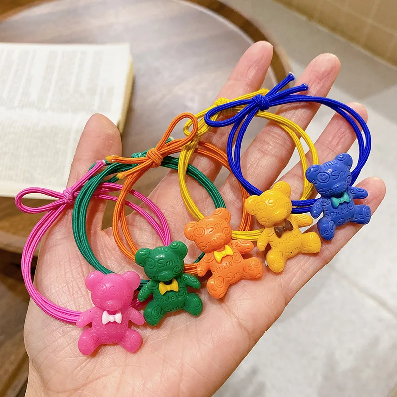 5PCS New Hair Rope Simple Hair Rope Bear Cute Cartoon Hair Ring Hair Accessories Head Rope Elastic Rubber Band
5PCS New Hair Rope Simple Hair Rope Bear Cute Cartoon Hair Ring Hair Accessories Head Rope Elastic Rubber Band