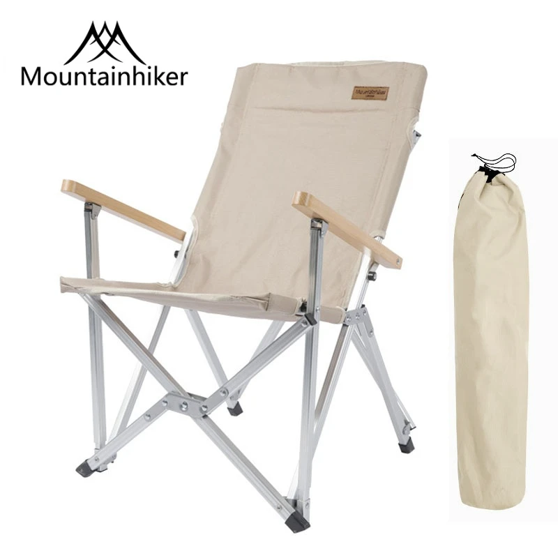 Mountainhiker Outdoor Camping Folding Chair Portable Ultralight Picnic Chair Aluminum Alloy Fishing Beach Chair Load 120KG
Mountainhiker Outdoor Camping Folding Chair Portable Ultralight Picnic Chair Aluminum Alloy Fishing Beach Chair Load 120KG