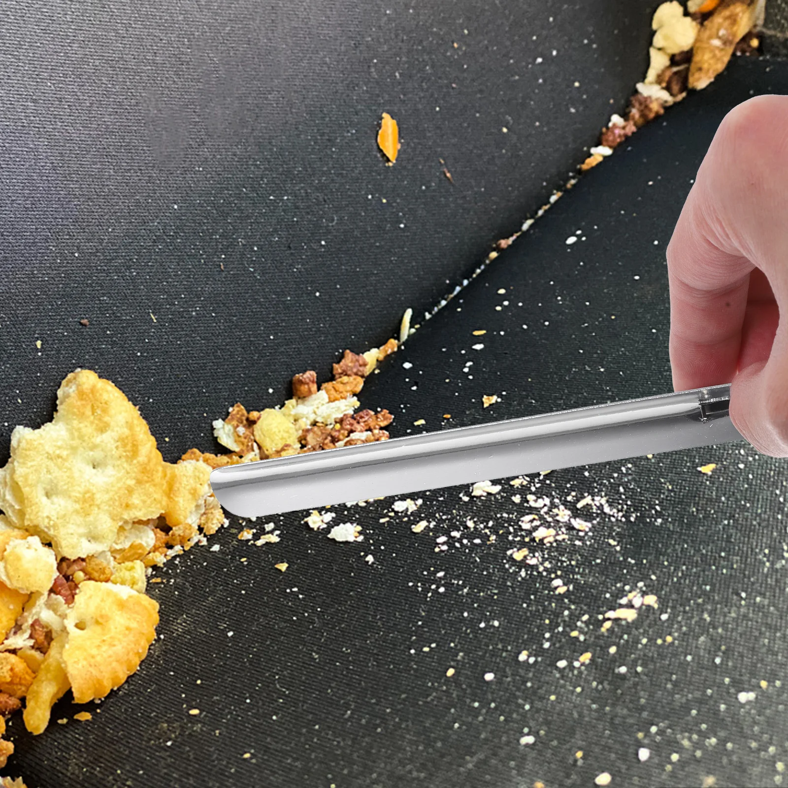 Stainless Steel Bread Scraper Portable Countertop Crumb Scraper Restaurant Crumb Sweeper Kitchen Counter Crumb Scrapers
Stainless Steel Bread Scraper Portable Countertop Crumb Scraper Restaurant Crumb Sweeper Kitchen Counter Crumb Scrapers