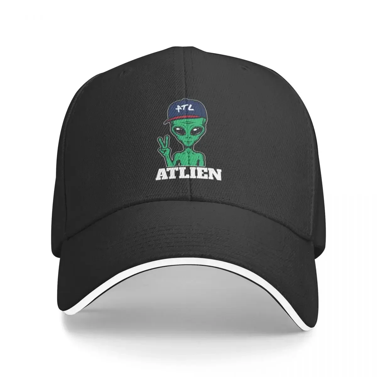 Бейсбольная кепка Atlanta Green Atlien роскошная брендовая солнцезащитная для косплея