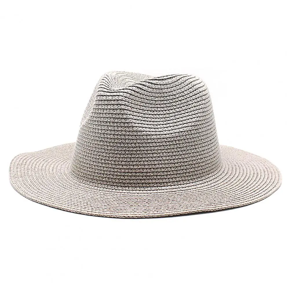 High Quality Terrific Anti-UV Men Summer Hat Colorfast Panama Hat Foldable Headgear
High Quality Terrific Anti-UV Men Summer Hat Colorfast Panama Hat Foldable Headgear