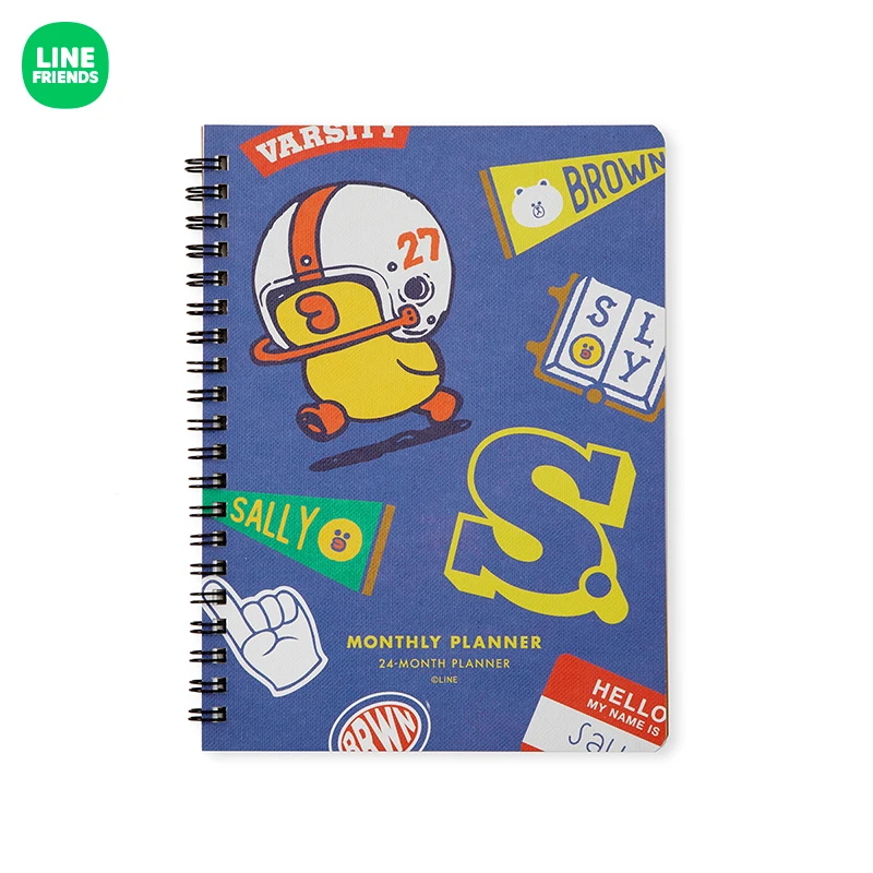 Line Friends University Series Cartoon Sally Coil Notebook Kawaii Monthly Planner Book Cute Study Stationery Notepad Kids Gifts
Line Friends University Series Cartoon Sally Coil Notebook Kawaii Monthly Planner Book Cute Study Stationery Notepad Kids Gifts