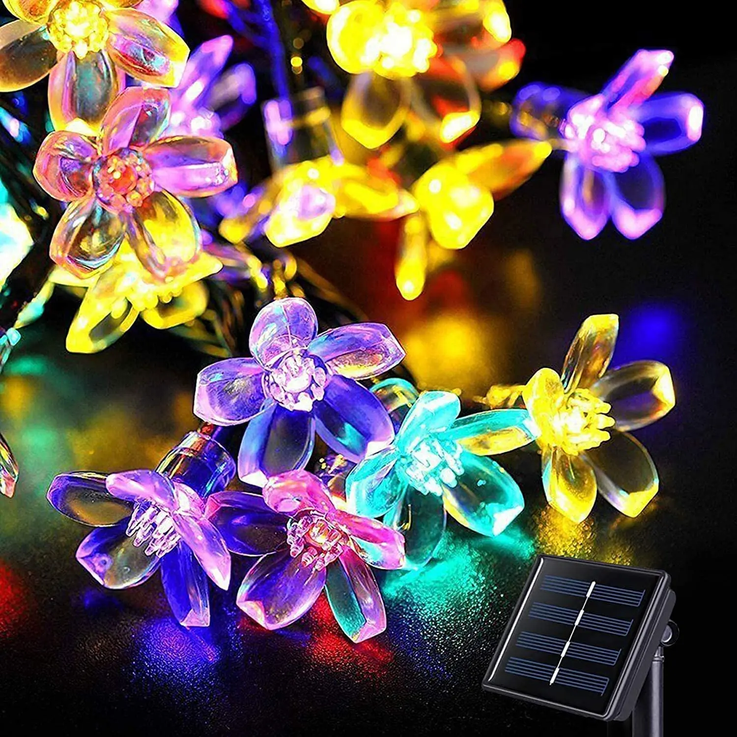 Hot Sale Solar Fairy Cherry Blossom String Light Sakura Garlands 7/12M LED Lamp For Wedding Party Garden Christmas Outdoor Decor
Hot Sale Solar Fairy Cherry Blossom String Light Sakura Garlands 7/12M LED Lamp For Wedding Party Garden Christmas Outdoor Decor