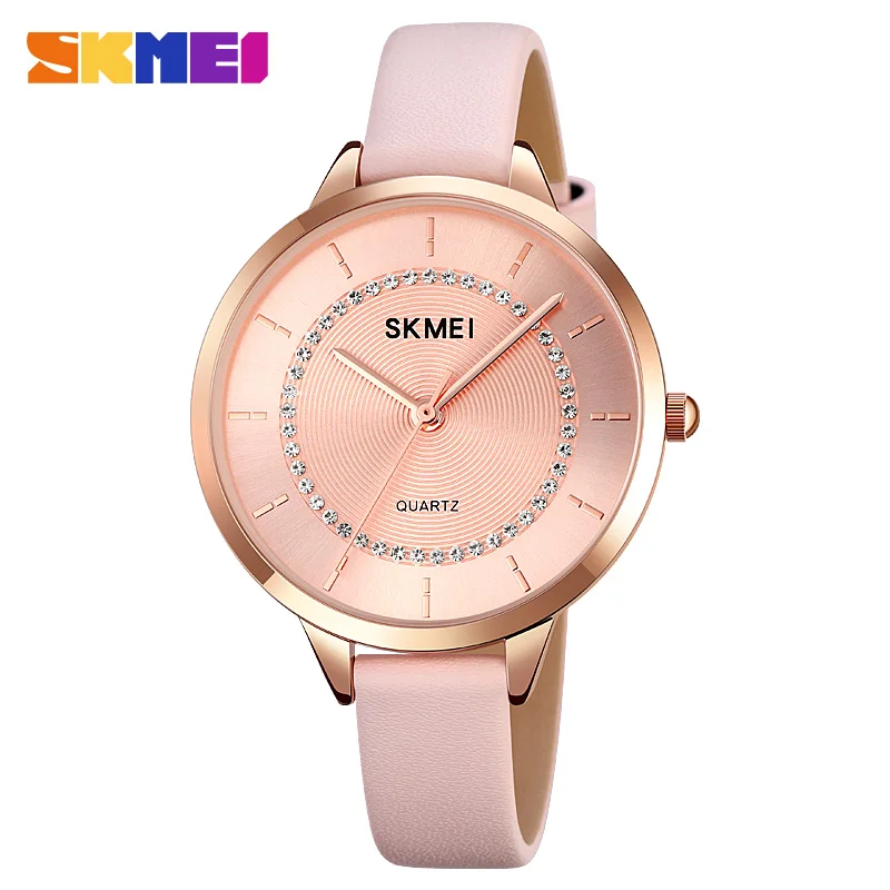 SKMEI Simple Japan Quartz Movement Watches Women Luxury Genuine leather Bracelet Clock Waterproof Ladies Wristwatch reloj mujer
SKMEI Simple Japan Quartz Movement Watches Women Luxury Genuine leather Bracelet Clock Waterproof Ladies Wristwatch reloj mujer