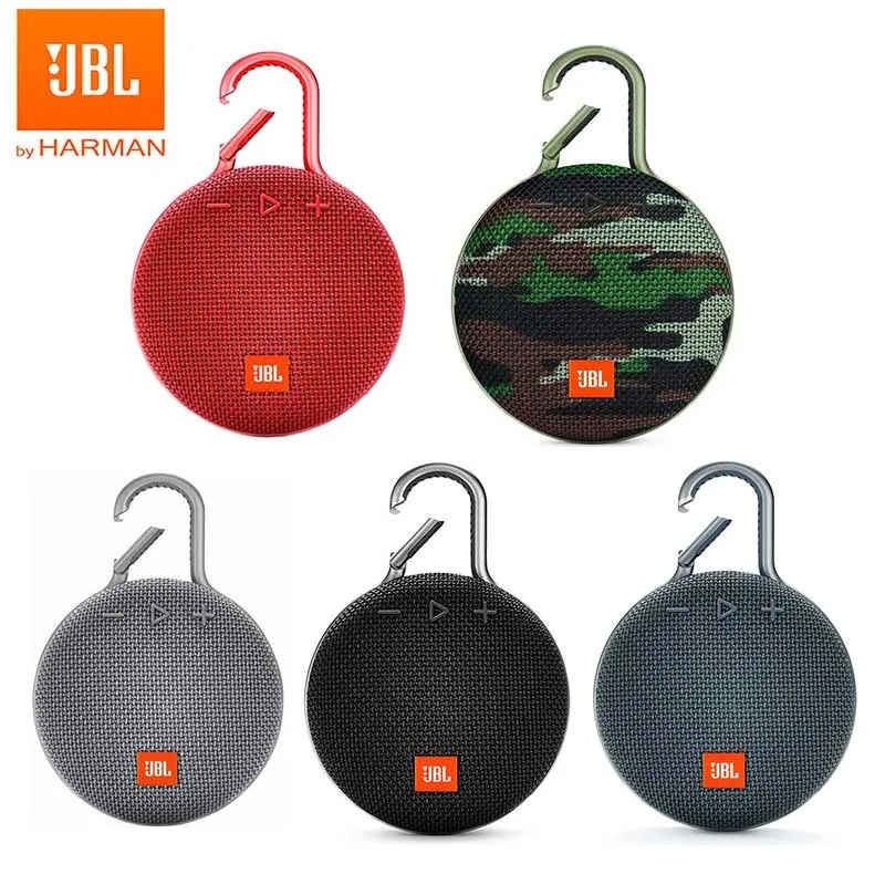 JBL Clip3 Portable Speaker Wireless Bluetooth-compatible Subwoofer Outdoor IPX7 Waterproof Loudspeaker Stereo Surround Music Box
JBL Clip3 Portable Speaker Wireless Bluetooth-compatible Subwoofer Outdoor IPX7 Waterproof Loudspeaker Stereo Surround Music Box