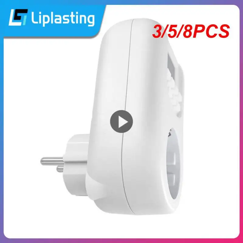 3/5/8PCS Electronic Digital Programmable Timing Socket 10a 2300w Digital Timer Mechanical Monitor Sockets Al-06g European Socket
3/5/8PCS Electronic Digital Programmable Timing Socket 10a 2300w Digital Timer Mechanical Monitor Sockets Al-06g European Socket