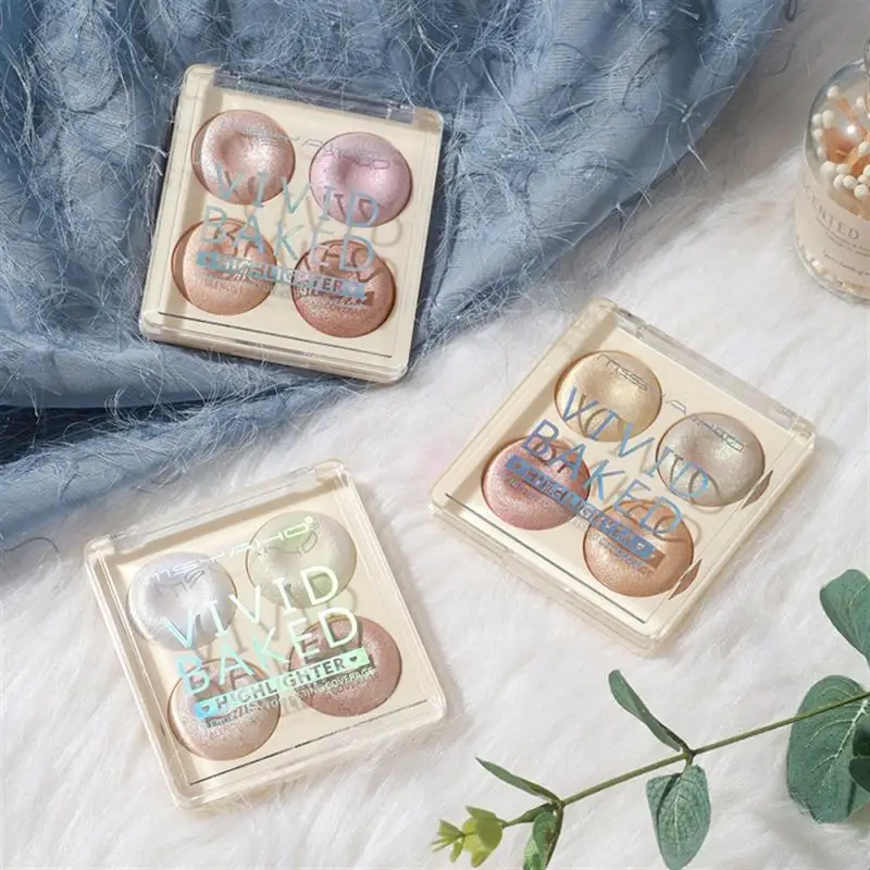 4Color Baking Highlighter Powder Palette Glitter Face Nose Silhouette Shadows Natural Long-lasting 3D Cosmetic Makeup Tray
4Color Baking Highlighter Powder Palette Glitter Face Nose Silhouette Shadows Natural Long-lasting 3D Cosmetic Makeup Tray