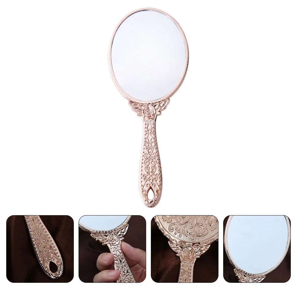 Mirror Hand Vintage Handheld Makeup Handlevanity Mirrorsheldtravel Embossed Retro Oval Beauty Decorative Carved Compact Small
Mirror Hand Vintage Handheld Makeup Handlevanity Mirrorsheldtravel Embossed Retro Oval Beauty Decorative Carved Compact Small